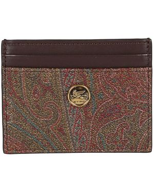 Etro Arnica Creditcardhouder - Bruin