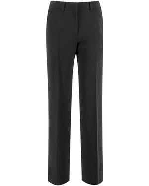 Ermanno Scervino Straight Trousers - Grijs