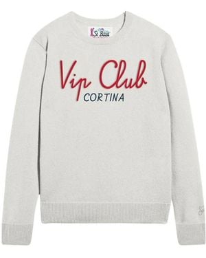 MC2 Saint Barth Round-Neck Knitwear - Grey