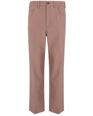 Marni Straight Broeken - Bruin