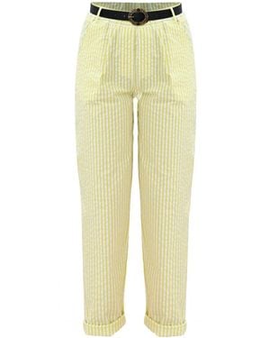 Kocca Cropped Trousers - Jaune