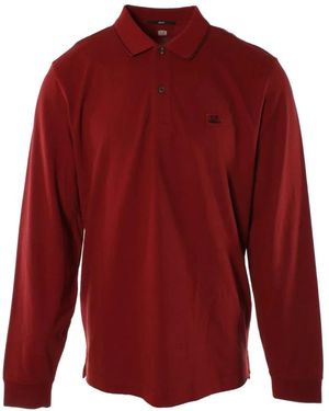 C.P. Company Polo Shirts - Red