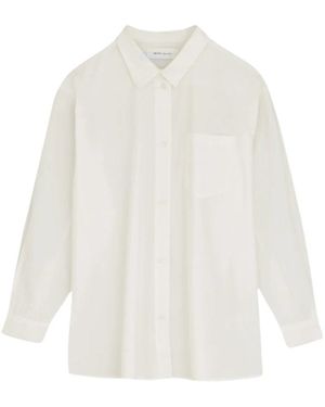 Skall Studio Edgar Oversize Shirt - Weiß