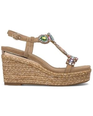 Alma En Pena. Wedges - Metallic