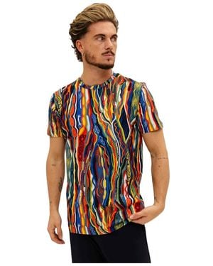 carlo colucci C3409 101 T-Shirt - Rood