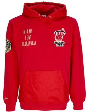 Mitchell & Ness Hoodies - Rojo