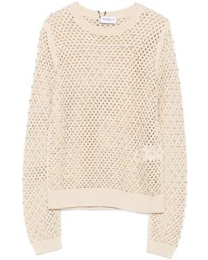 Marella Round-Neck Knitwear - Neutro