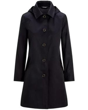 Ralph Lauren Single-Breasted Coat - Zwart