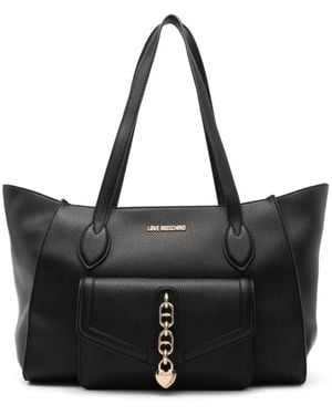 Love Moschino Tote Bags - Black