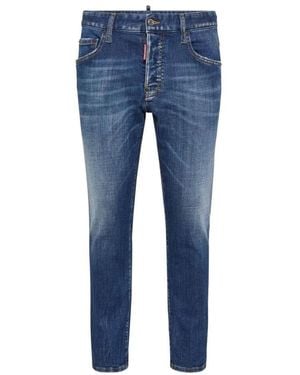 DSquared² Jeans ,Blauw ,Katoen Super Twinky Jeans