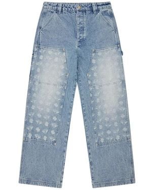 BBCICECREAM Loose Fit Jeans - Blue