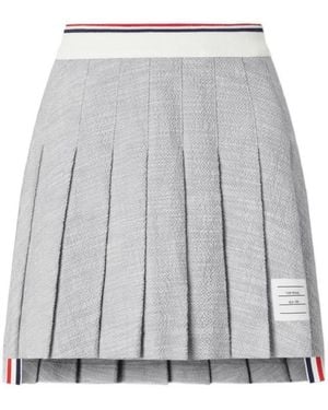 Thom Browne Short Skirts - Gris