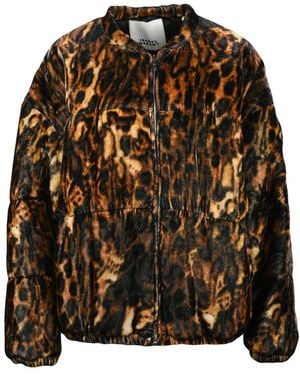 Isabel Marant Jassen ,Bruin ,Fluwelen Jas