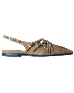 Ash Ballerinas - Brown