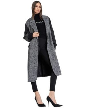 Gaelle Paris Single-Breasted Coats - Negro