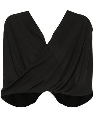 Hanita Overhemden ,Zwart ,Blouses