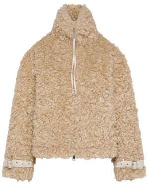 Seventy Faux Fur & Shearling Jackets - Neutro