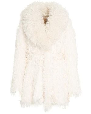 Jakke Faux Fur & Shearling Jackets - Wit