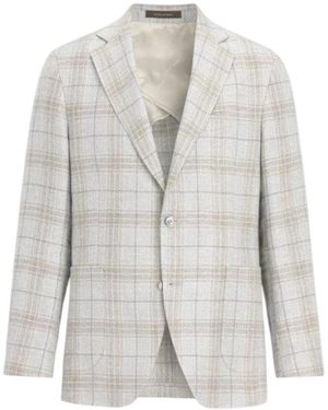 Oscar Jacobson Blazers - Grey