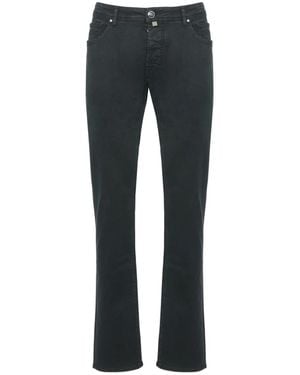 Jacob Cohen Straight Trousers - Azul
