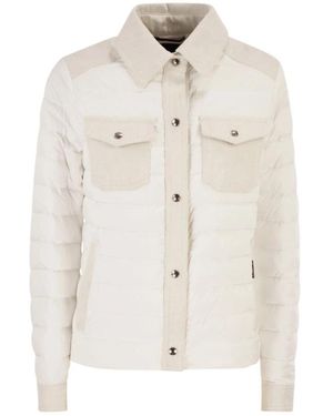 Moorer Winter Jackets - Blanc
