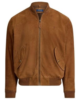 Ralph Lauren Bomber Jackets - Brown