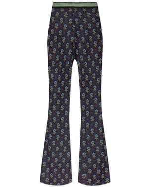 Etro Wide Trousers - Azul