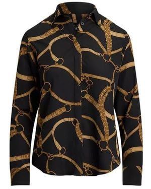 Ralph Lauren Overhemden ,Zwart ,Blouse