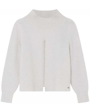 GUSTAV Round-Neck Knitwear - Blanco