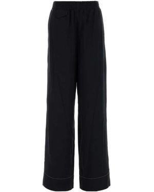 A.P.C. Wide Trousers - Negro