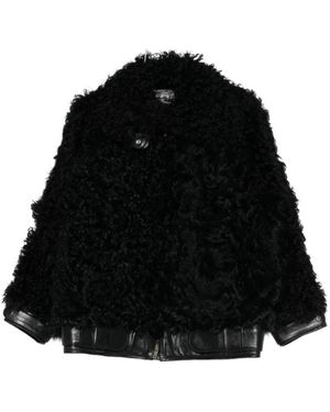 Golden Goose Faux Fur & Shearling Jackets - Black