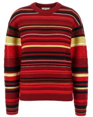 JW Anderson Multi Stripe Sweater - Rot