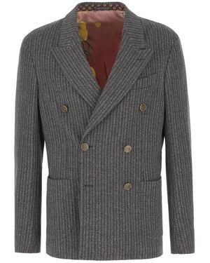 Etro Blazers - Grey