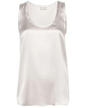 Brunello Cucinelli Sleeveless Tops - Blanco