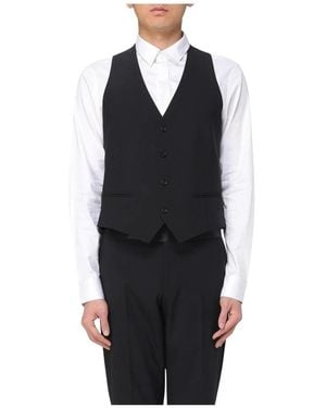 Emporio Armani Suit Vests - Black