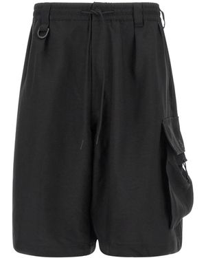 Y-3 Casual Shorts - Black