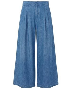 Max Mara Lange Hose S - Blau