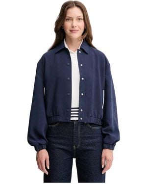 Benetton Light Jackets - Azul