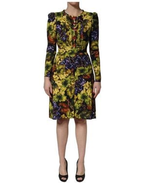 Dolce & Gabbana Midi Dresses - Yellow