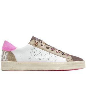 P448 Schoenen ,Veelkleurig ,Leer Jack Wild - Wit