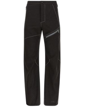 Kiko Kostadinov Straight Trousers - Black