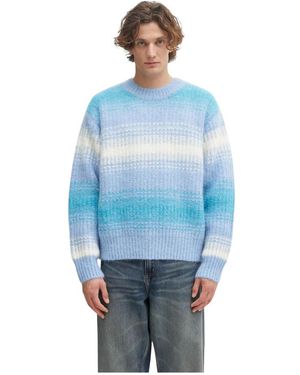 KENZO Round-Neck Knitwear - Bleu