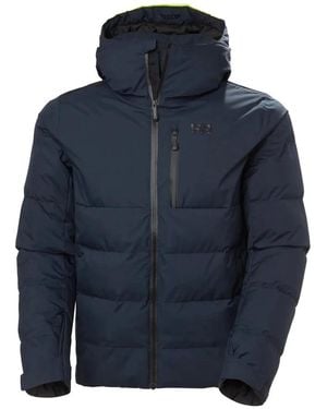 Helly Hansen Fitness ,Blauw ,Leer Kvitfjell Race Puffy Jacket