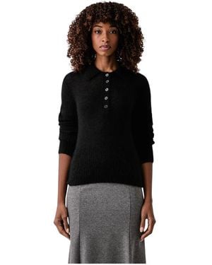 Patrizia Pepe Round-Neck Knitwear - Noir