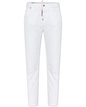 DSquared² Cropped Jeans - Blanco