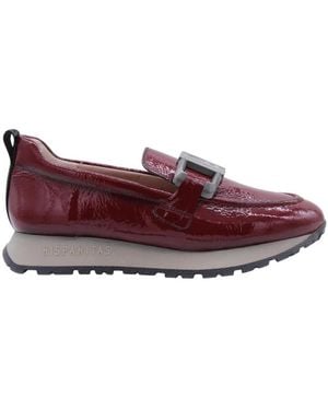 Hispanitas Klassische Mokassin Schuhe Für Frauen - Lila