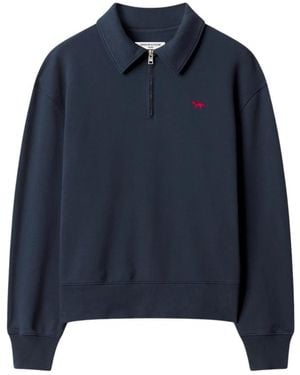 Maison Kitsuné Zip-Throughs - Bleu