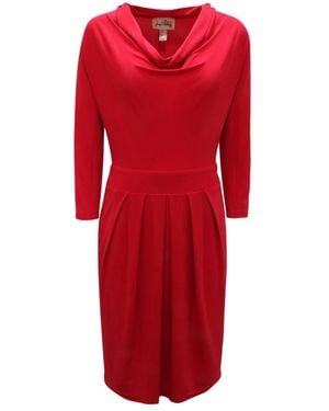 Joseph Ribkoff Midi Dresses - Red
