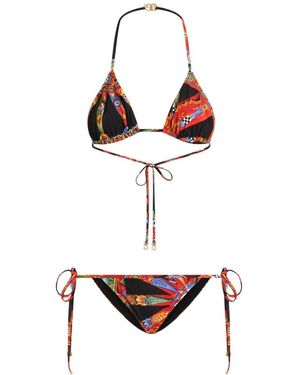 Dolce & Gabbana Badmode ,Veelkleurig ,Bikinis - Wit
