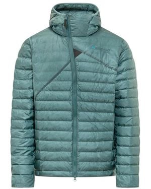 Klättermusen Jassen ,Blauw ,Lopt Hood Jacket - Groen